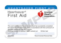www.allcarecpr.com - Heartsaver First Aid